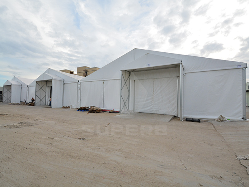 750 GSM Waterproof Blackout PVC Tent Tarpaulin Material for Outdoor Event