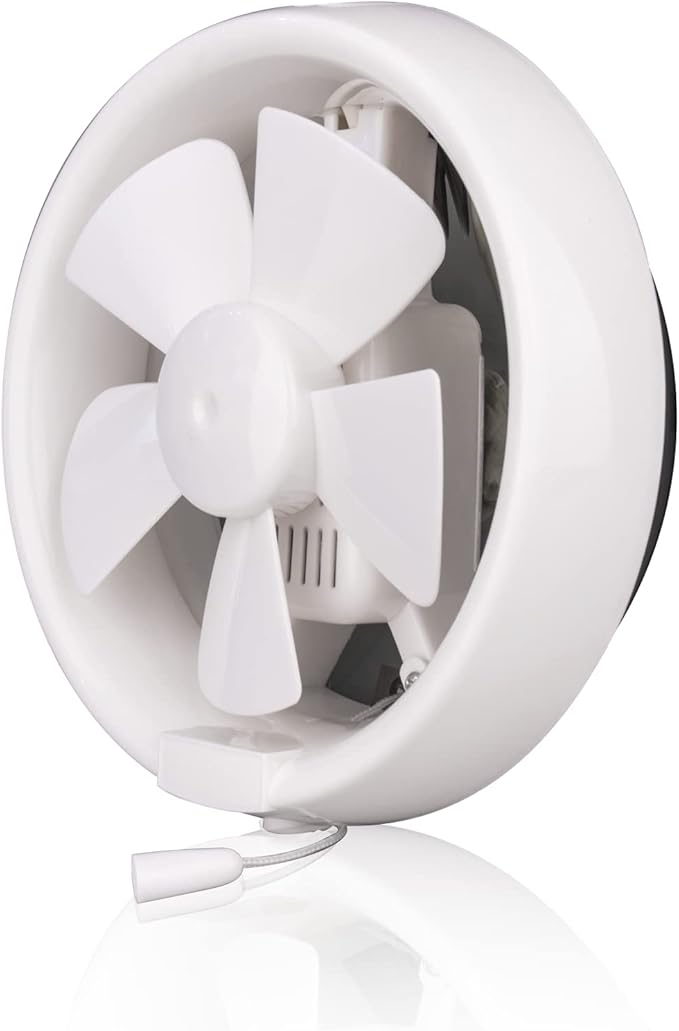 Wall Exhaust Fan for Bathroom & Kitchen | 25W Powerful Ventilation