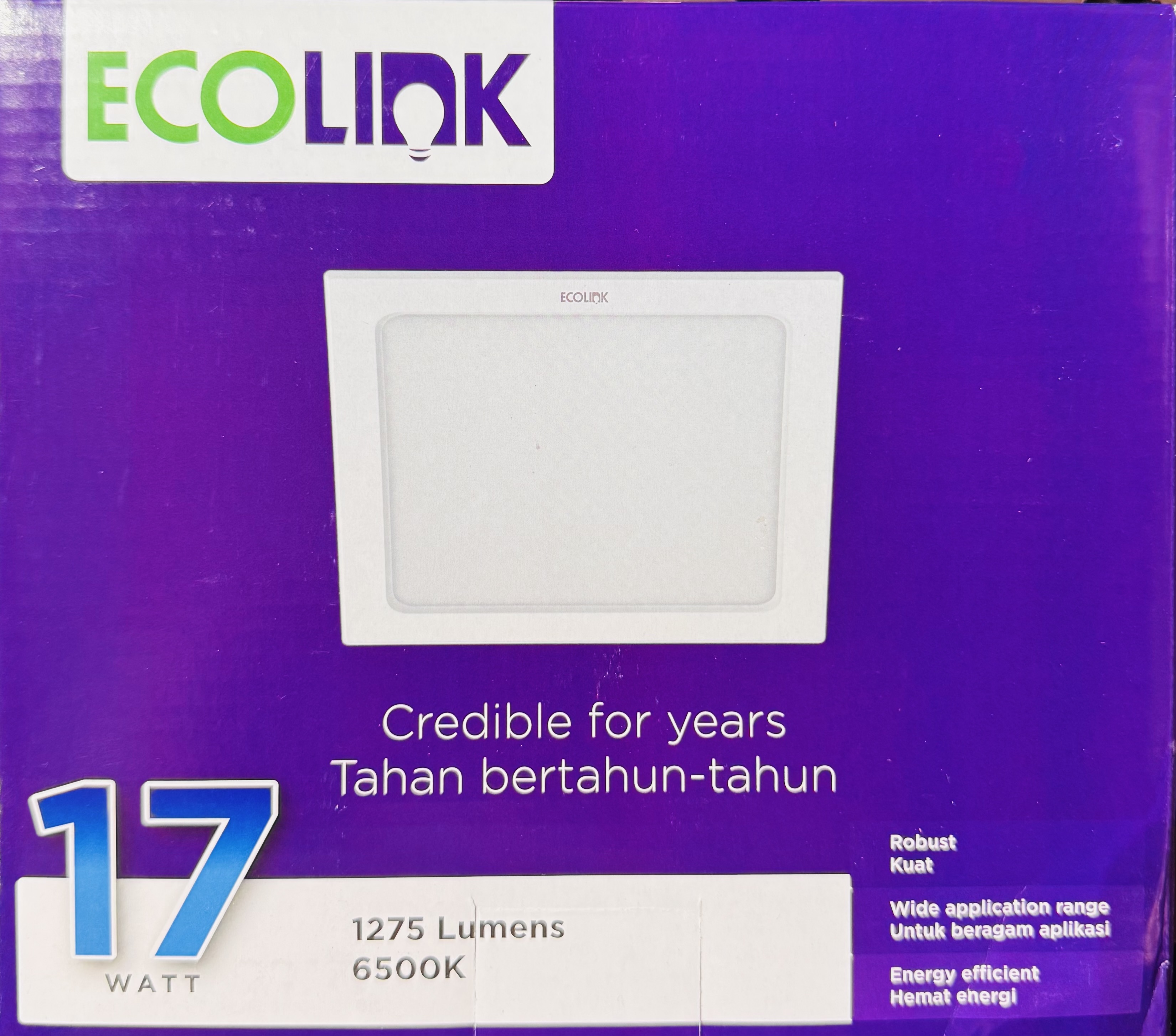 Led Downlight Recessed Square -Ecolink