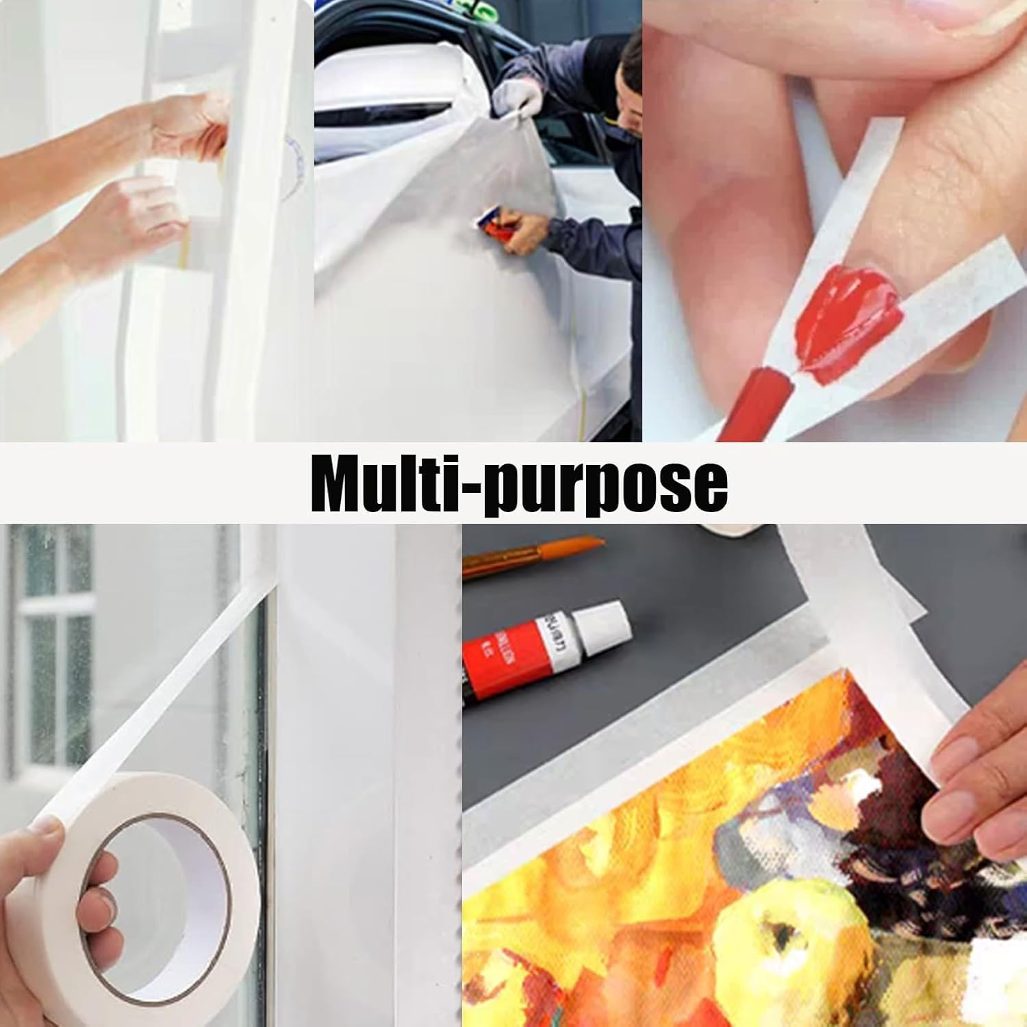 Masking Tape 2" x 25 Yard, 24 Rolls