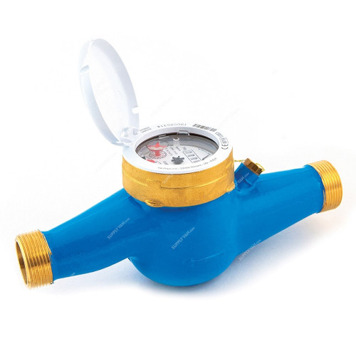 Bmeters Multi-Jet Cold Water Flow Meter, GMDM-I, DN25, 1 Inch BSPT, 16 Bar