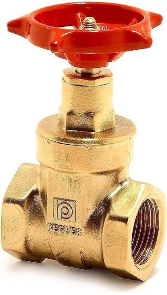 Pegler Brass Gate Valve,, Standard Duty, Threaded Ends