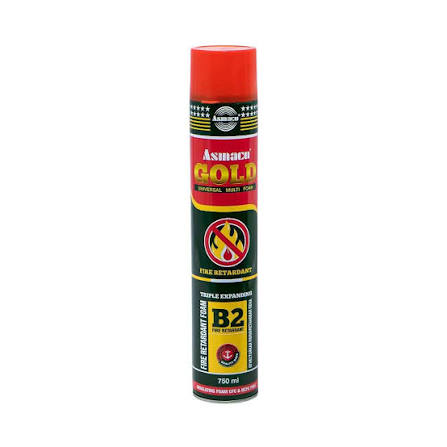 PU Foam Fire Rated B-2 Gold Asmaco